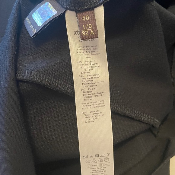 Roberto Cavalli Strech Embellished Plunge Neck - Picture 11 of 11